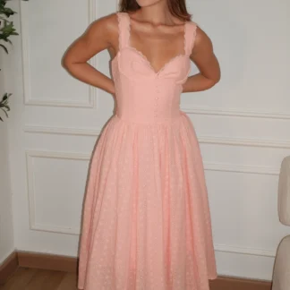 MIDI DRESS DURAZNO