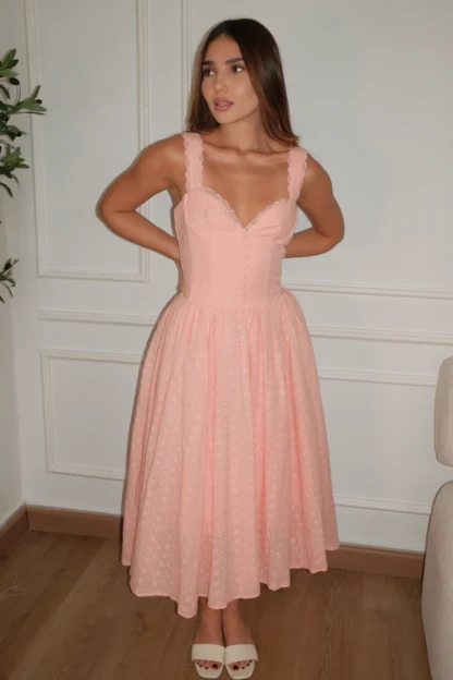 MIDI DRESS DURAZNO