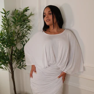 MINI DRESS BLANCO C5753