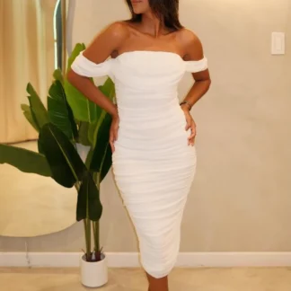 VESTIDO BLANCO CC1724